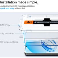 Spigen Protection d'écran en verre trempé GLAStR Fit 2 Paquets + Applicator Samsung Galaxy S23 Plus