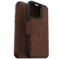 OtterBox Étui de télephone portefeuille Strada MagSafe Apple iPhone 15 Pro Max - Marron