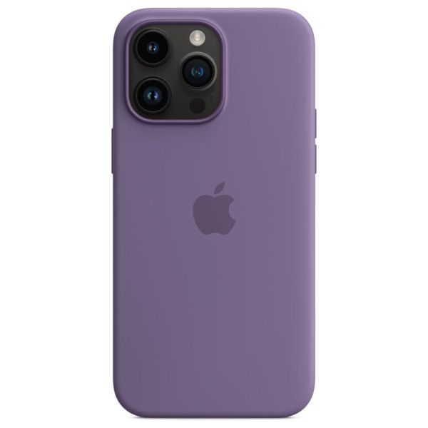 Apple Coque en silicone MagSafe Apple iPhone 14 Pro Max - Iris