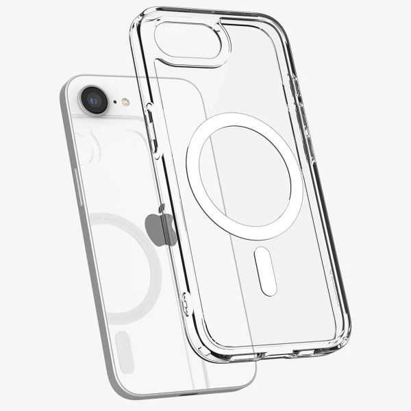 Spigen Coque Ultra Hybrid MagSafe Apple iPhone 17e / 16e - Clear / White