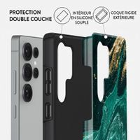 Burga Coque Tough MagSafe Samsung Galaxy S25 Ultra - Emerald Pool