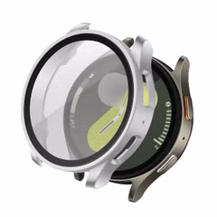 imoshion Coque rigide à couverture complète Samsung Galaxy Watch 7 - 44 mm - Argent