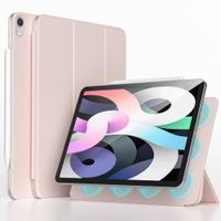 imoshion Magnetic etui de téléphone portefeuille Apple iPad Air 11 pouces (2026) M4 / (2025) M3 / (2024) M2 / Air 5 (2022) / Air 4 (2020) - Rose