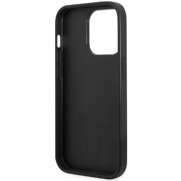 Guess Coque Glitter Flakes Apple iPhone 14 Pro Max - Noir