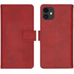 imoshion Étui de télephone portefeuille de luxe Apple iPhone 11 - Rouge