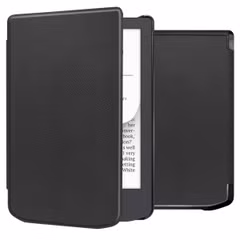 imoshion Étui de liseuse portefeuille Slim Hard Pocketbook Verse / Verse Lite / Verse Pro / Vivlio Light / Light HD - Noir