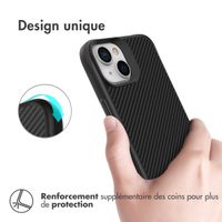 imoshion Rugged Hybrid Carbon Case Apple iPhone 14 - Noir