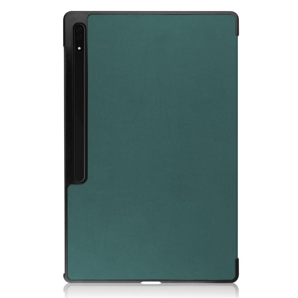 imoshion Coque tablette Trifold Galaxy Tab S8 Ultra - Vert foncé