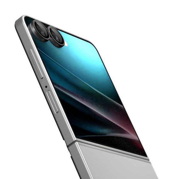 Spigen Optik Pro EZ Fit Lens Protector - Protection d'objectif de caméra (lot de 2) Samsung Galaxy Z Flip 7 - Black