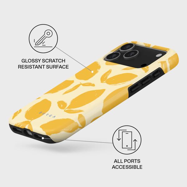 Burga Coque Tough MagSafe Apple iPhone 17 Pro Max - Lemon Tart