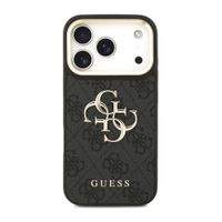 Guess Coque 4G Metal Logo Backcover Apple iPhone 18 Pro / 17 Pro - Black
