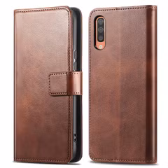 imoshion Étui de télephone portefeuille de luxe Samsung Galaxy A50 / A30s - Marron foncé