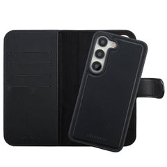 Selencia Étui portefeuille amovible Olyn avec MagSafe Samsung Galaxy S23 - Noir