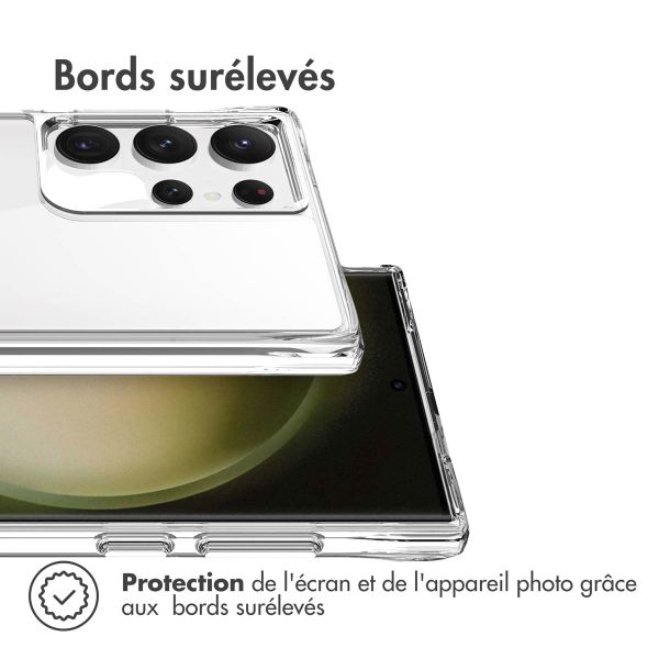 imoshion Coque Rugged Air Samsung Galaxy S24 Ultra - Transparent