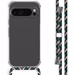 imoshion Coque arrière transparente avec cordon Google Pixel 9 Pro XL - Vert