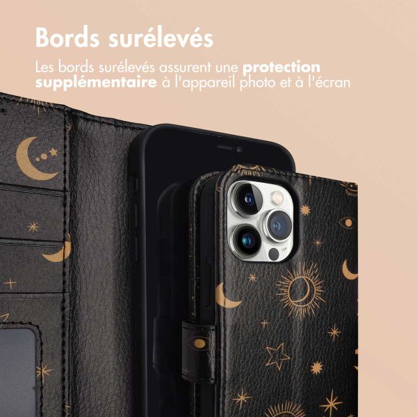 imoshion Étui de télephone portefeuille Design Apple iPhone 12 (Pro) - Sky Black