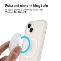 imoshion Coque Color Guard avec MagSafe Apple iPhone 15 - Blanc
