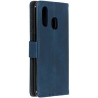 imoshion Étui de télephone portefeuille de luxe Samsung Galaxy A40 - Bleu foncé