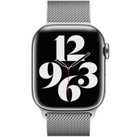 Apple Bracelet à boucle Milanais Apple Watch Series 1 t/m 9 / SE (38/40/41 mm) | Series 10 / 11 (42 mm) - Silver