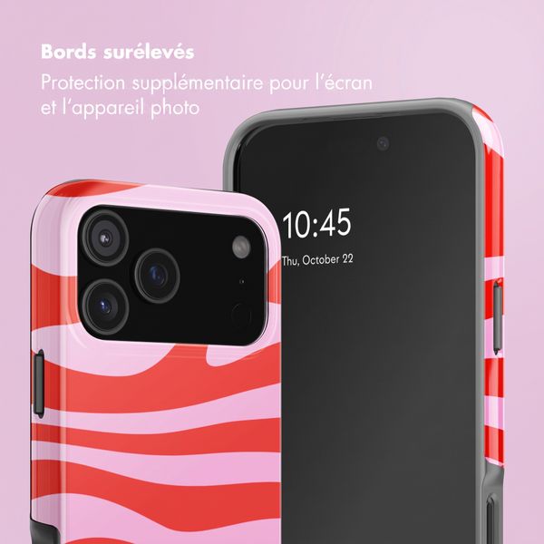 Selencia Coque arrière Vivid Apple iPhone 18 Pro Max - Dream Swirl Pink