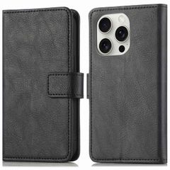 imoshion Étui de télephone portefeuille de luxe Apple iPhone 16 Pro - Noir
