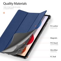 Dux Ducis Coque tablette Domo Xiaomi Redmi Pad 2 Pro / Poco Pad M1 - Bleu foncé