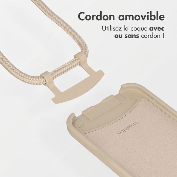 imoshion Coque arrière Color avec cordon amovible et MagSafe Samsung Galaxy S26 Ultra - Nude