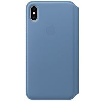Apple Étui de télephone portefeuille Leather Folio Apple iPhone Xs Max - Cornflower