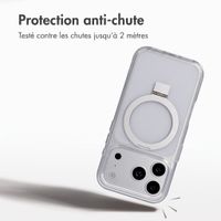 Accezz Coque Ring Stand avec MagSafe Apple iPhone 18 Pro Max / 17 Pro Max - Transparent