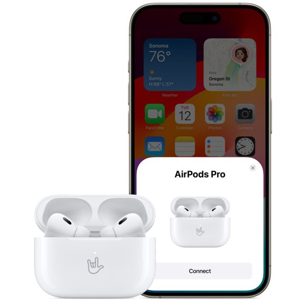 Apple AirPods Pro de 2ème génération (2022) avec boîtier de charge MagSafe - USB-C - Blanc