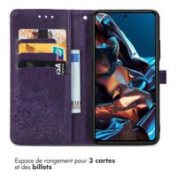 imoshion Etui de télephone Mandala Xiaomi Poco X5 Pro 5G - Violet
