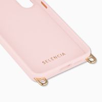 Selencia Coque arrière Rivièra avec MagSafe avec crochets amovibles Samsung Galaxy A53 - Sorbet Pink