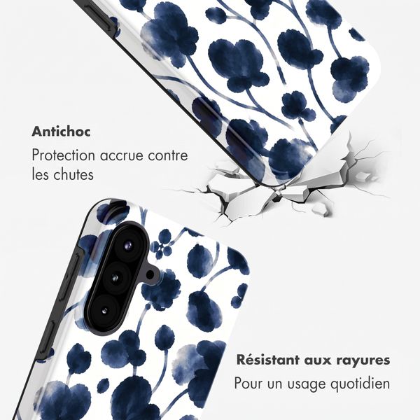 Selencia Coque arrière Vivid Samsung Galaxy A57 (5G) - Midnight Blossom