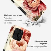 Selencia Coque arrière Vivid avec MagSafe Apple iPhone 16 Pro - Vintage Peony