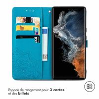 imoshion Etui de télephone Mandala Samsung Galaxy S23 Ultra - Turquoise