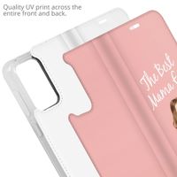 Concevez votre propre housse portefeuille Samsung Galaxy A33 - Blanc