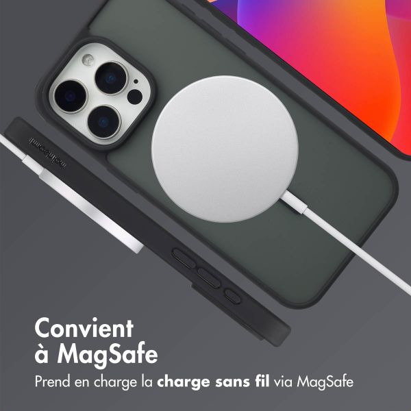 imoshion Coque Color Guard avec MagSafe Apple iPhone 15 Pro Max - Noir
