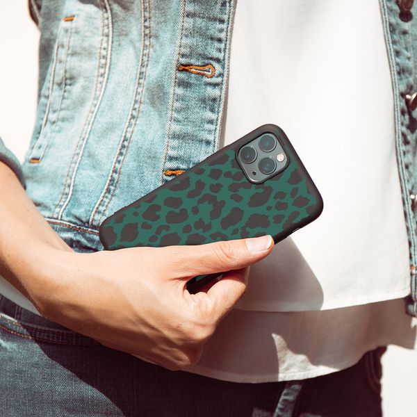 imoshion Coque Design Apple iPhone 12 (Pro) - Green Leopard