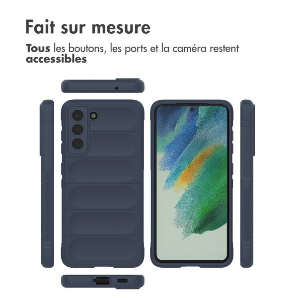 imoshion EasyGrip Backcover Samsung Galaxy S21 FE - Bleu foncé