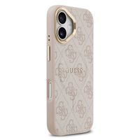 Guess Coque MagSafe Classic avec logo 4G Apple iPhone 17 - Rose