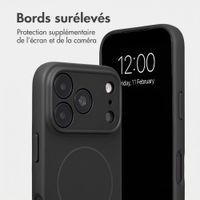 Accezz Coque Grip avec MagSafe Apple iPhone 18 Pro Max / 17 Pro Max - Noir