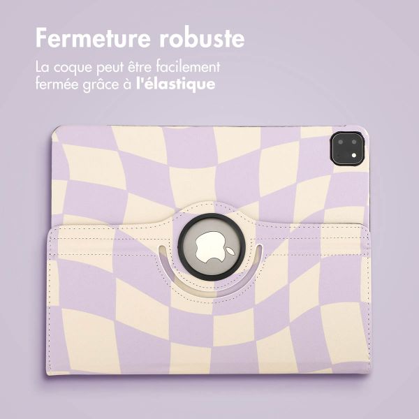 imoshion Coque tablette Design rotatif à 360° Apple iPad Air 13 pouces (2026) M4 / (2025) M3 / (2024) M2 - Dancing Cubes