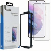 Accezz Protection d'écran en verre trempé Glass + Applicateur Samsung Galaxy S21 Plus