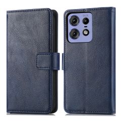 imoshion Étui de télephone portefeuille de luxe Motorola Thinkphone 25 / Edge 50 Neo / Edge 60 Neo - Bleu foncé