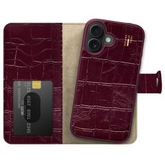 iDeal of Sweden Magnet Wallet+ Étui portefeuille Apple iPhone 16 - Fine Wine