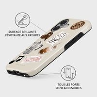 Burga Coque Tough MagSafe Apple iPhone 16 - Oat Milk Please