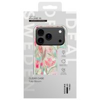 iDeal of Sweden Coque Clear MagSafe Apple iPhone 16 - Tulip Bloom