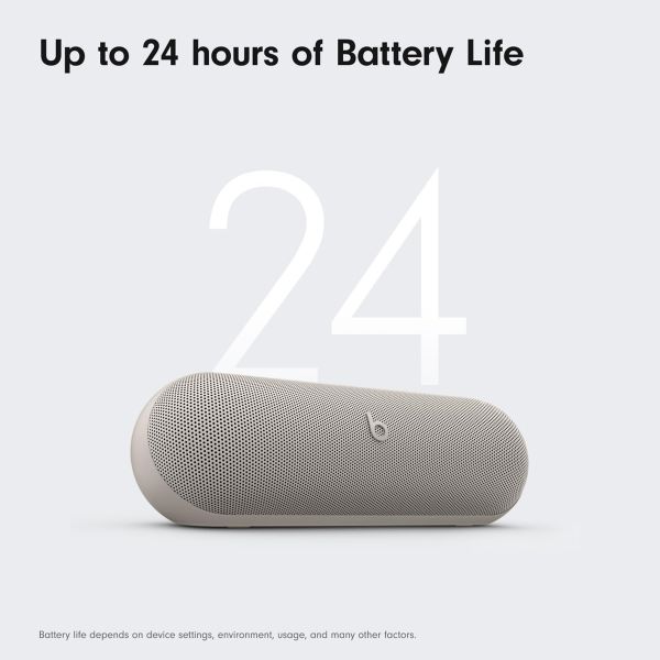 Beats Enceinte Bluetooth sans fil Pill x Kim Kardashian - Light Gray