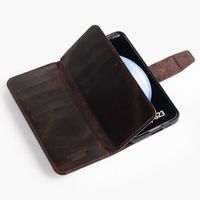 Wachikopa Étui de télephone portefeuille Multi Wallet Samsung Galaxy S23 - Dark Brown