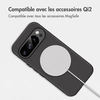 imoshion Coque arrière Color avec Thin MagSafe Ring Google Pixel 11 / 11 Pro / 10 / 10 Pro - Noir